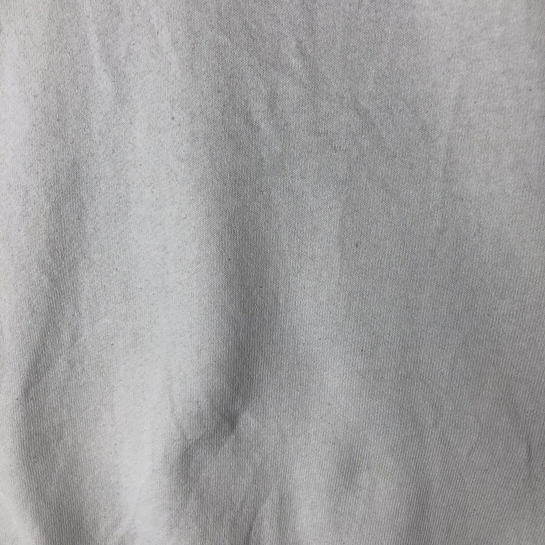 Vintage 90'S Fruit of the Loom Fish Print Advertising Sweatshirt, Made in USA, Men's XL cotton white type Vintage Second Hand