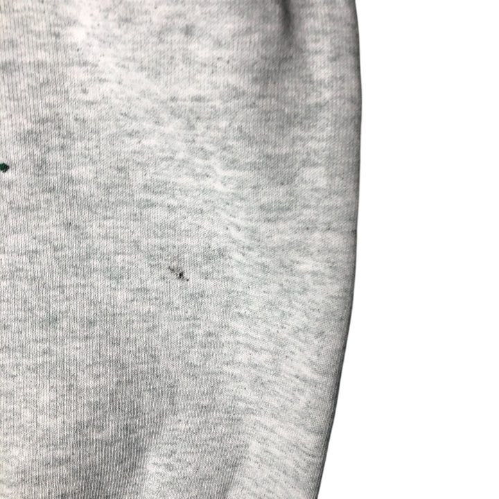90'S Fruit of the Loom College Character Sweatshirt, Made in USA, Men's Size XL, Vintage cotton pale white type Vintage Second Hand