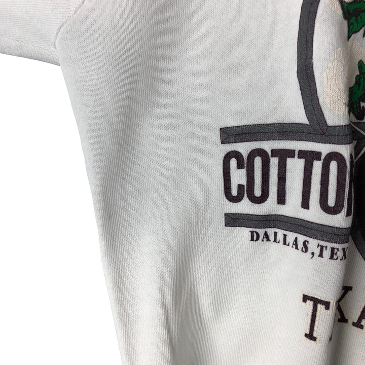 Vintage 90'S Printed Sweatshirt, Men's Size L unclear white type Vintage Second Hand
