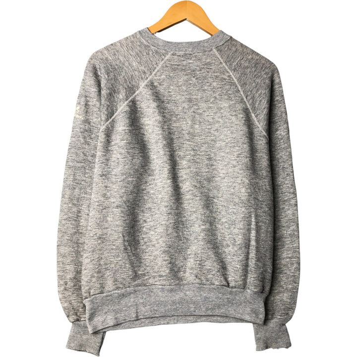 Vintage 1990'S Advertising sweatshirt, made in the USA, size L, men's unclear gray type Vintage Second Hand