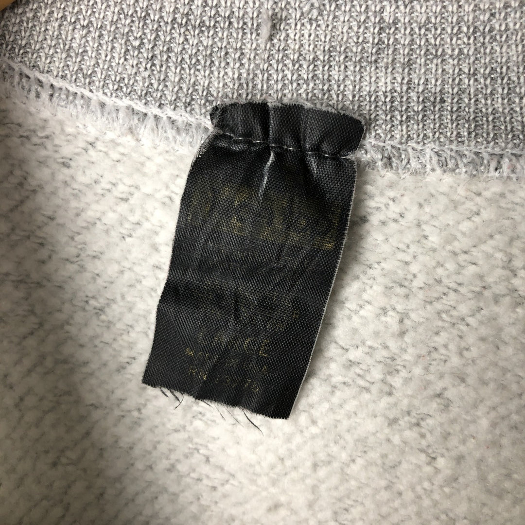 Vintage 1990'S Advertising sweatshirt, made in the USA, size L, men's unclear gray type Vintage Second Hand