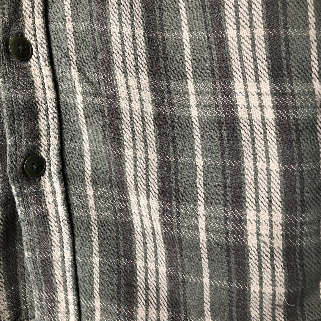 HIGH SIERRA Long Sleeve Flannel Check Shirt, Men's Size Small cotton Beige type Vintage Second Hand