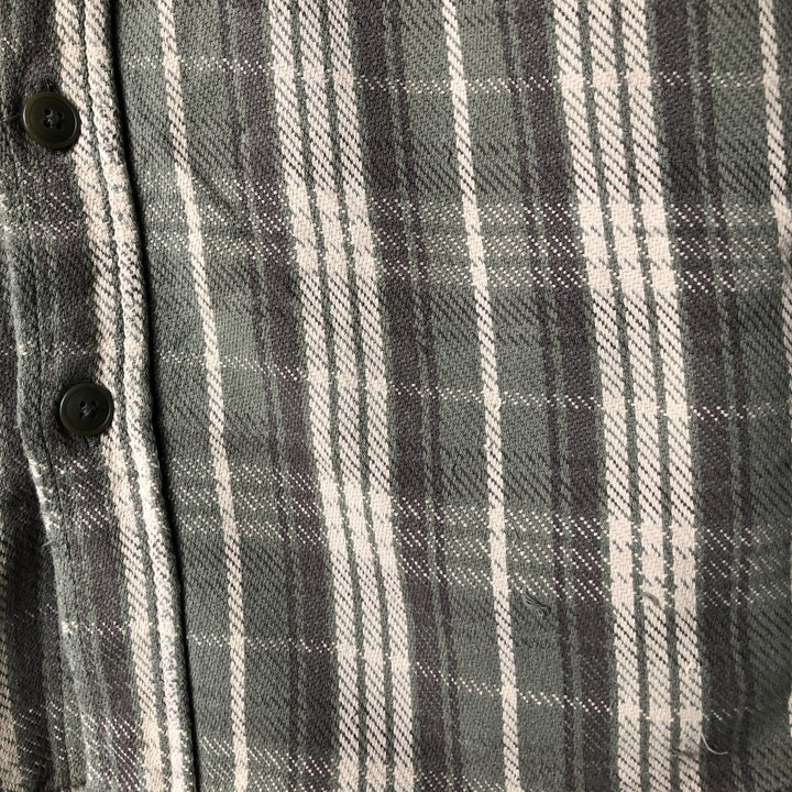 HIGH SIERRA Long Sleeve Flannel Check Shirt, Men's Size Small cotton Beige type Vintage Second Hand