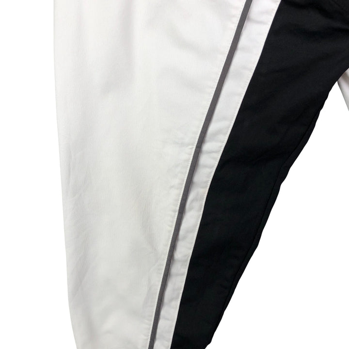 2000'S Reebok Jersey Track Jacket, Men's Size Medium polyester white type Vintage Second Hand