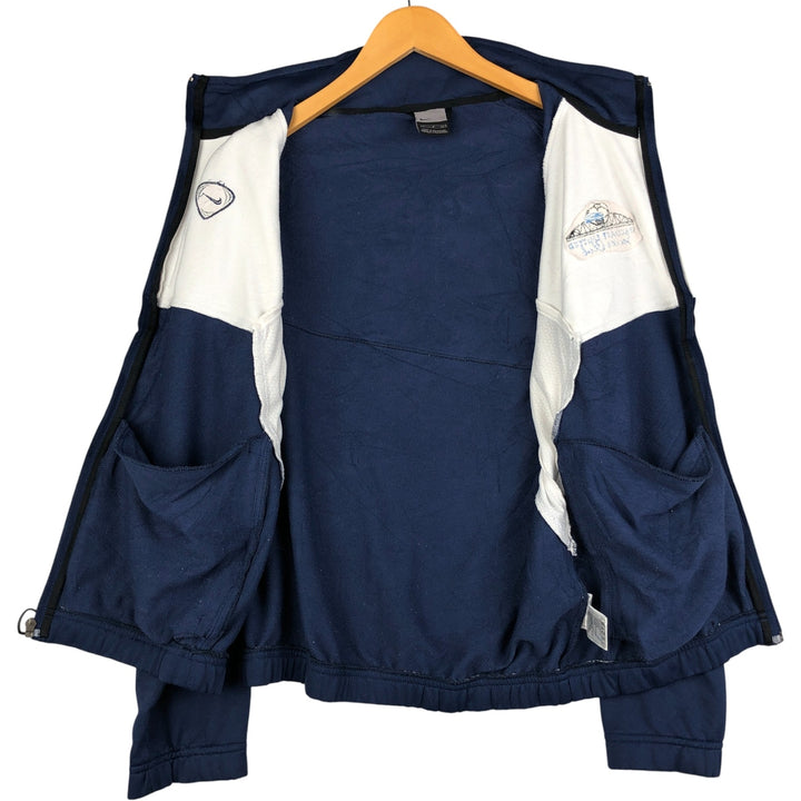 00'S Nike Jersey Track Jacket Men's S polyester navy blue type Vintage Second Hand