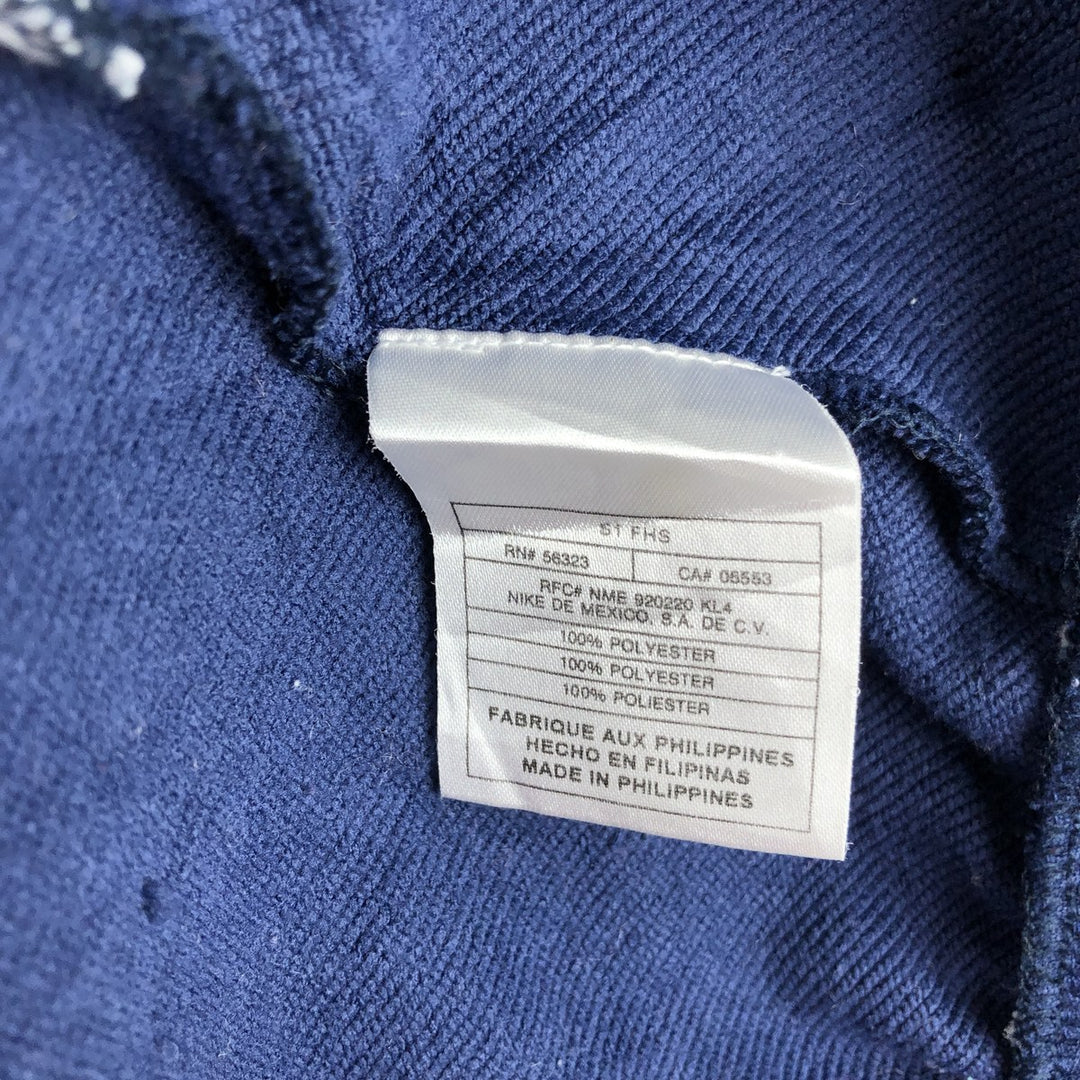 00'S Nike Jersey Track Jacket Men's S polyester navy blue type Vintage Second Hand