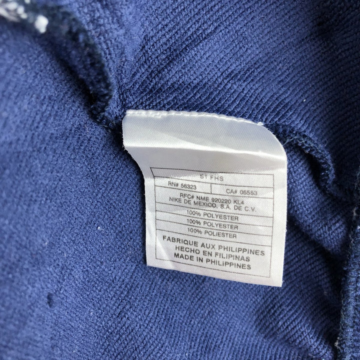 00'S Nike Jersey Track Jacket Men's S polyester navy blue type Vintage Second Hand