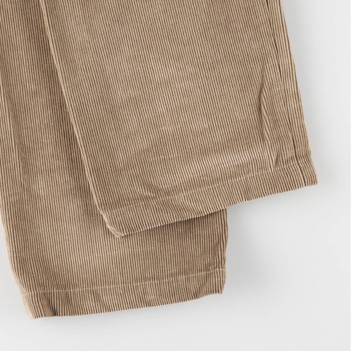 MH Corduroy Pants Men's Size W34 cotton Beige type Vintage Second Hand