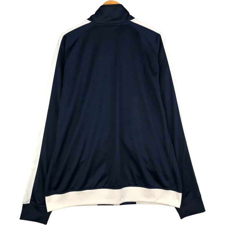 2000'S Nike Jersey Track Jacket, Men's XXL polyester navy blue type Vintage Second Hand