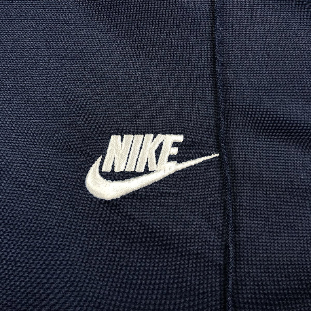 2000'S Nike Jersey Track Jacket, Men's XXL polyester navy blue type Vintage Second Hand