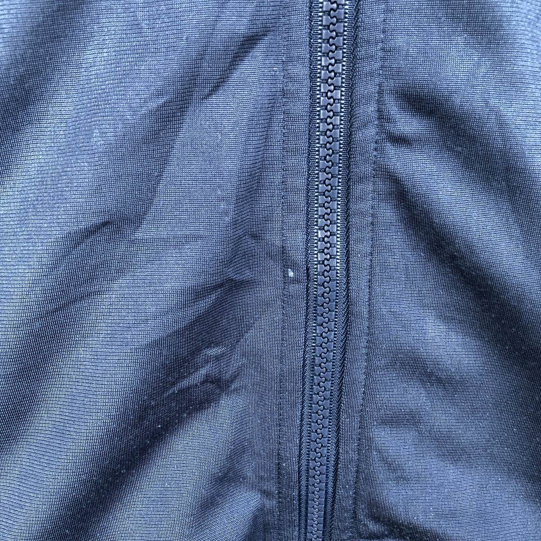 00'S Adidas Back Logo Jersey Track Jacket Men's XL polyester navy blue type Vintage Second Hand