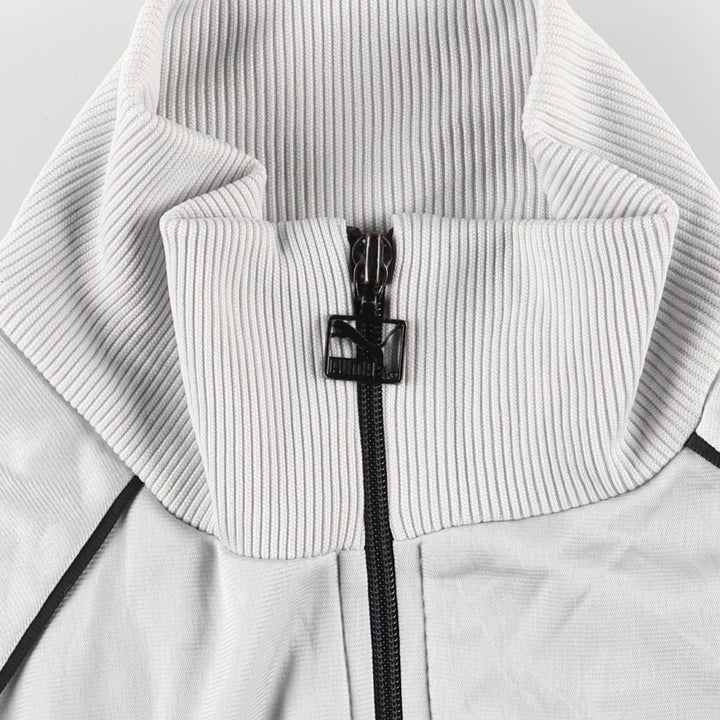 80s-90'S PUMA Jersey Track Jacket Men's M Size Vintage polyester gray type Vintage Second Hand