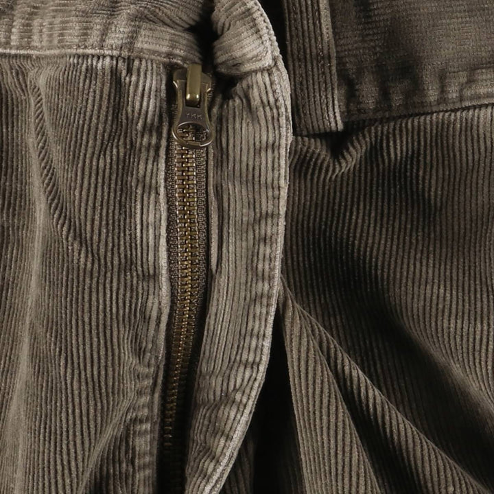 DANIEL CREMIEUX Corduroy Cargo Pants, Men's, Size 36 cotton Khaki type Vintage Second Hand