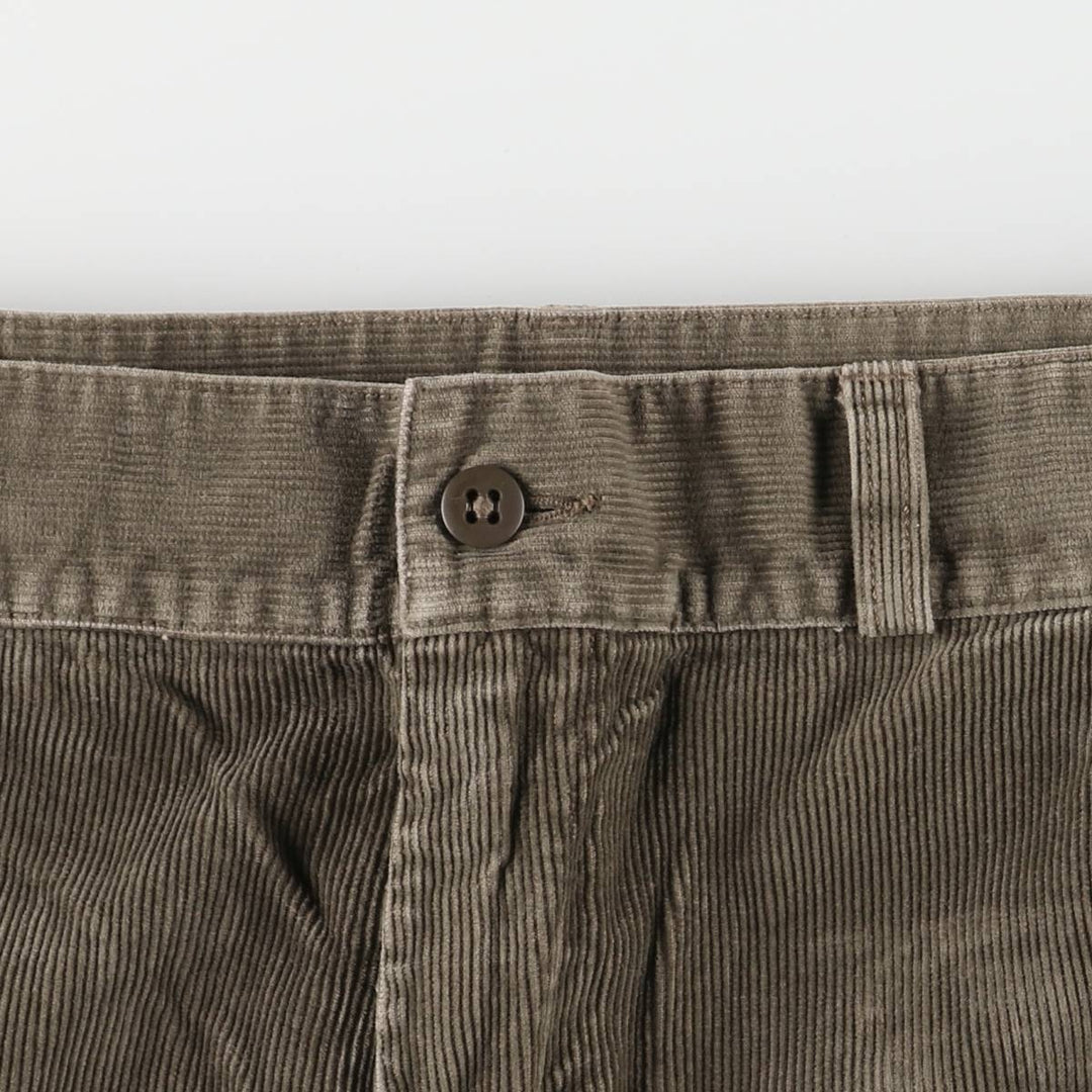 DANIEL CREMIEUX Corduroy Cargo Pants, Men's, Size 36 cotton Khaki type Vintage Second Hand