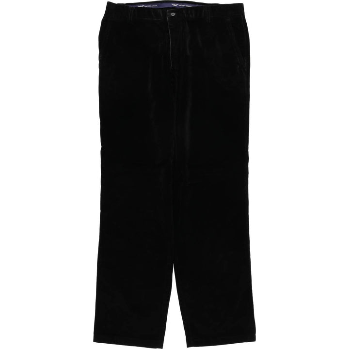 Armani ARMANI EMPOLIO ARMANI corduroy pants, made in Italy, men's size W34 cotton black type Vintage Second Hand