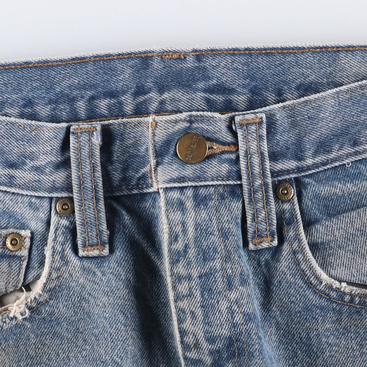 Carhartt Traditional Fit Tapered Denim Pants, Men's, Size W33 cotton blue type Vintage Second Hand