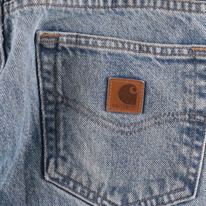 Carhartt Traditional Fit Tapered Denim Pants, Men's, Size W33 cotton blue type Vintage Second Hand