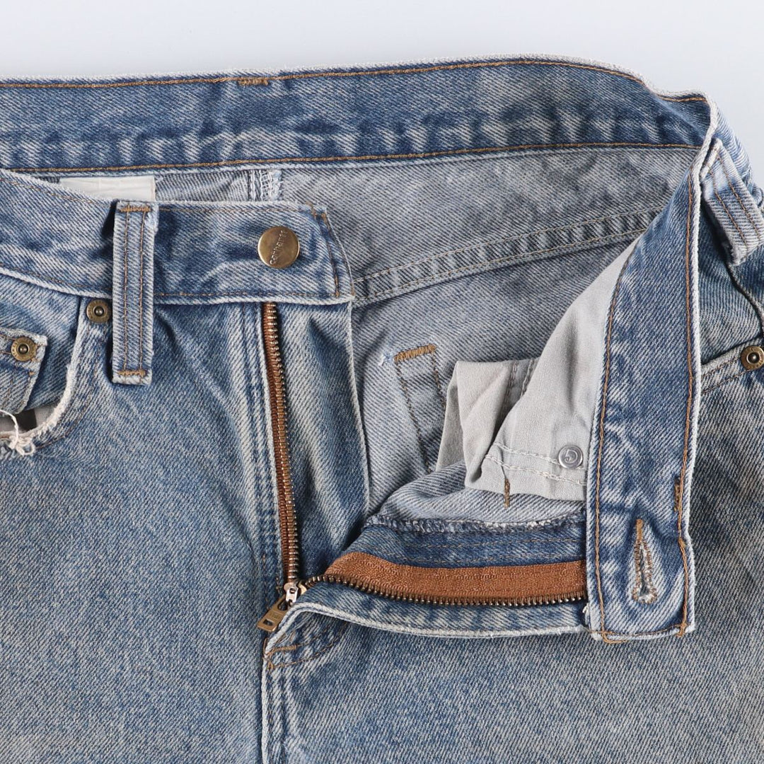 Carhartt Traditional Fit Tapered Denim Pants, Men's, Size W33 cotton blue type Vintage Second Hand