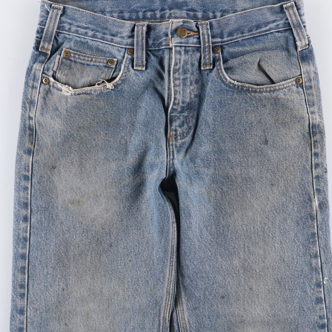 Carhartt Traditional Fit Tapered Denim Pants, Men's, Size W33 cotton blue type Vintage Second Hand