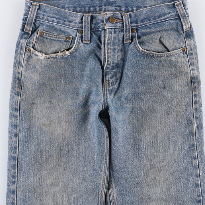 Carhartt Traditional Fit Tapered Denim Pants, Men's, Size W33 cotton blue type Vintage Second Hand