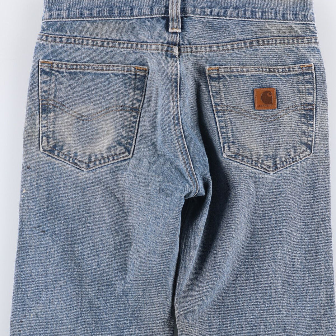 Carhartt Traditional Fit Tapered Denim Pants, Men's, Size W33 cotton blue type Vintage Second Hand