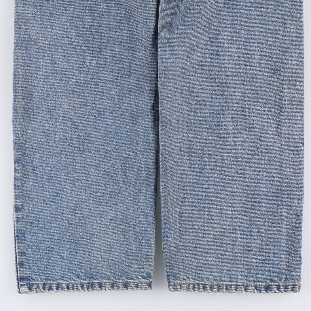 Carhartt Traditional Fit Tapered Denim Pants, Men's, Size W33 cotton blue type Vintage Second Hand