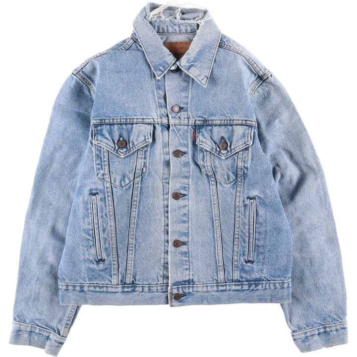 Vintage 1980'S Levi's denim jacket, made in the USA, size M, men's size M cotton blue type Vintage Second Hand
