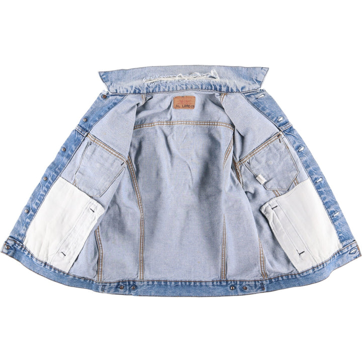 Vintage 1980'S Levi's denim jacket, made in the USA, size M, men's size M cotton blue type Vintage Second Hand