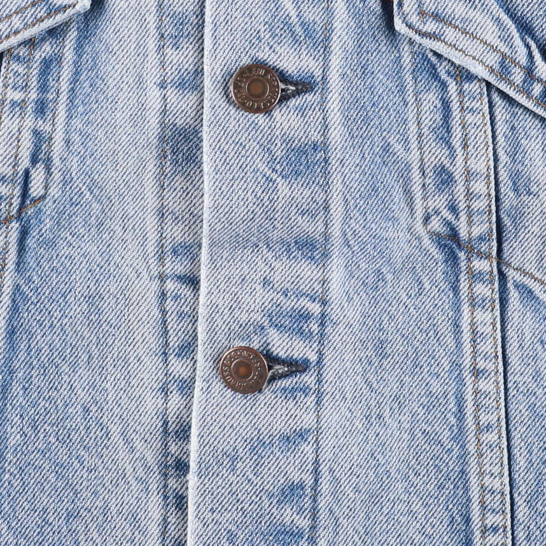 Vintage 1980'S Levi's denim jacket, made in the USA, size M, men's size M cotton blue type Vintage Second Hand