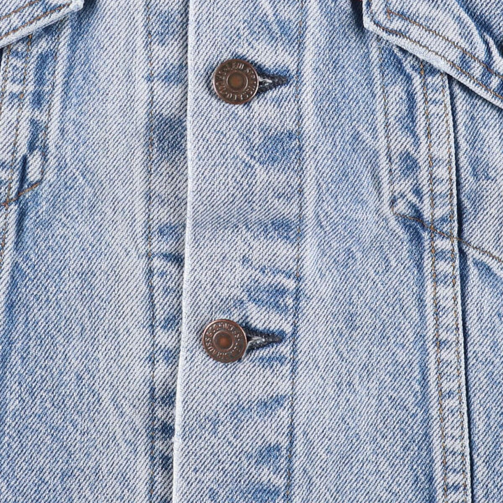 Vintage 1980'S Levi's denim jacket, made in the USA, size M, men's size M cotton blue type Vintage Second Hand