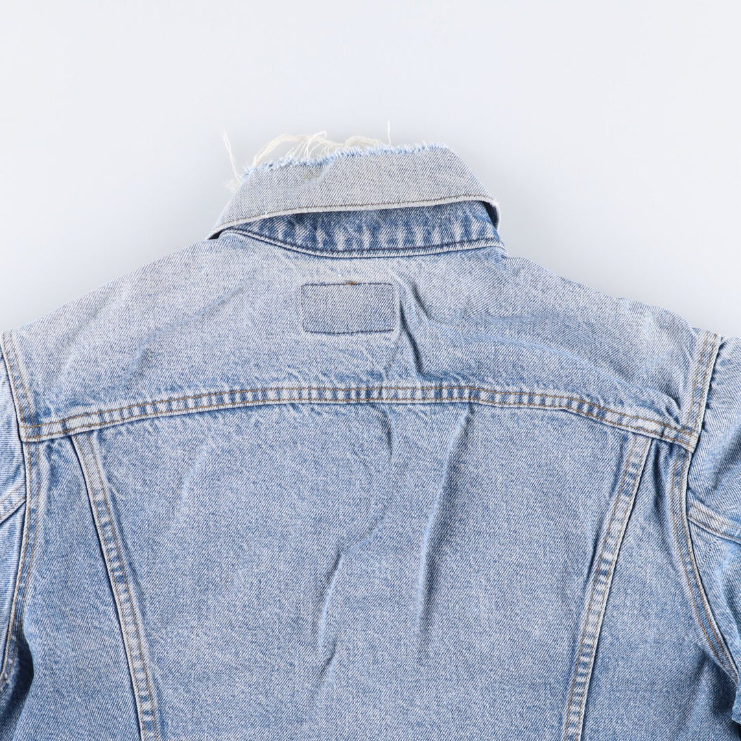 Vintage 1980'S Levi's denim jacket, made in the USA, size M, men's size M cotton blue type Vintage Second Hand
