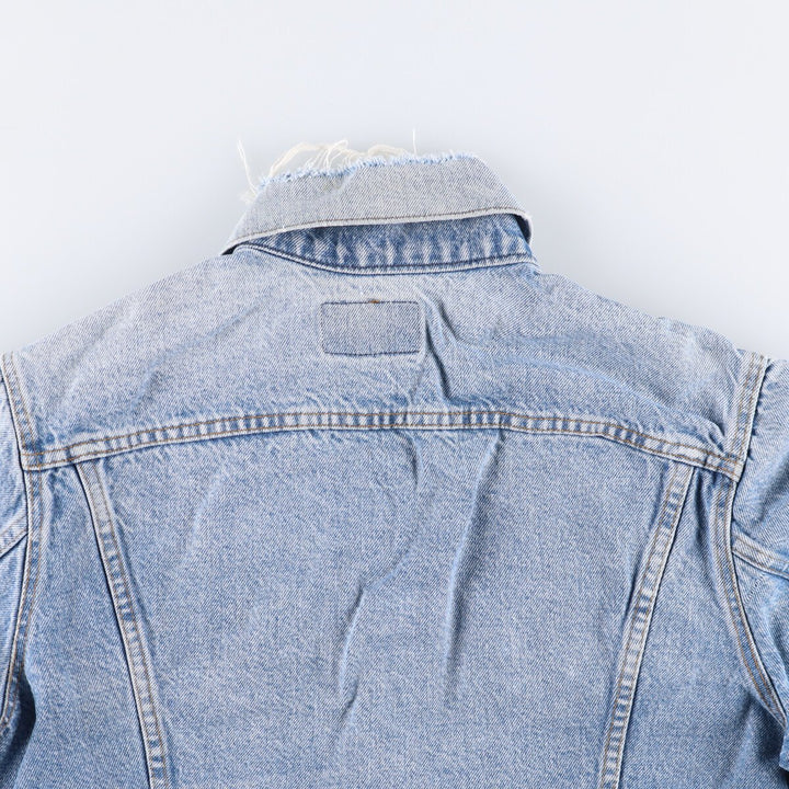 Vintage 1980'S Levi's denim jacket, made in the USA, size M, men's size M cotton blue type Vintage Second Hand
