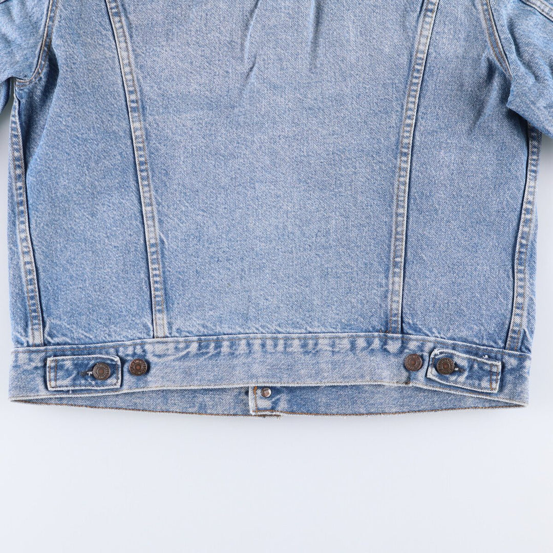 Vintage 1980'S Levi's denim jacket, made in the USA, size M, men's size M cotton blue type Vintage Second Hand