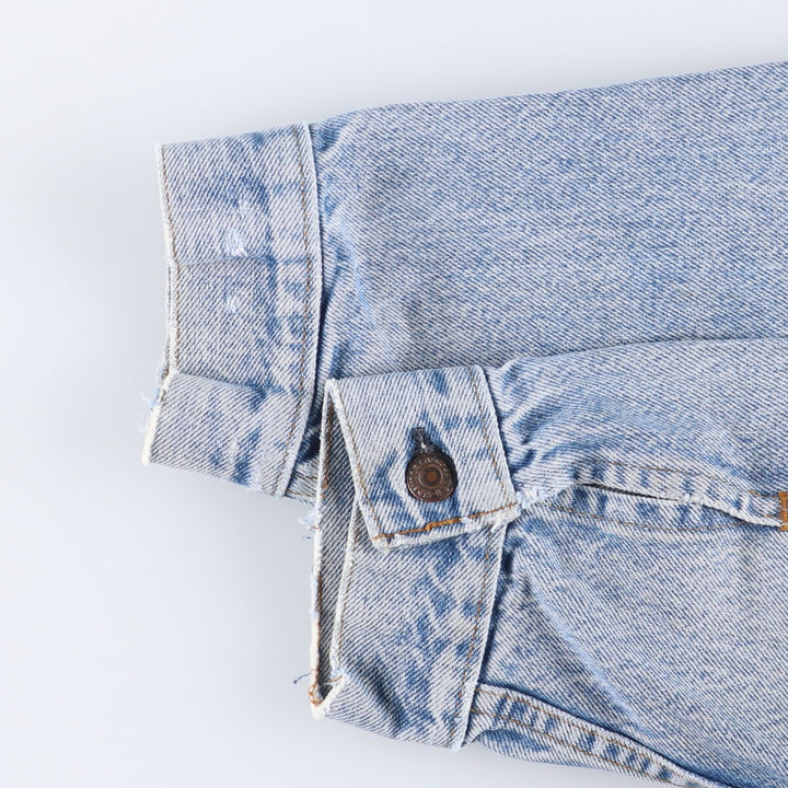 Vintage 1980'S Levi's denim jacket, made in the USA, size M, men's size M cotton blue type Vintage Second Hand
