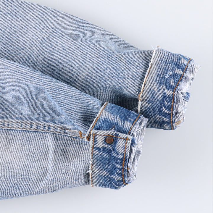 Vintage 1980'S Levi's denim jacket, made in the USA, size M, men's size M cotton blue type Vintage Second Hand