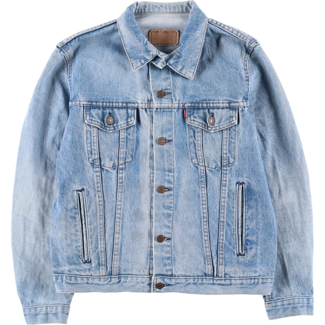 ~90'S Levi's denim jacket, denim jacket, men's size L, vintage cotton blue type Vintage Second Hand