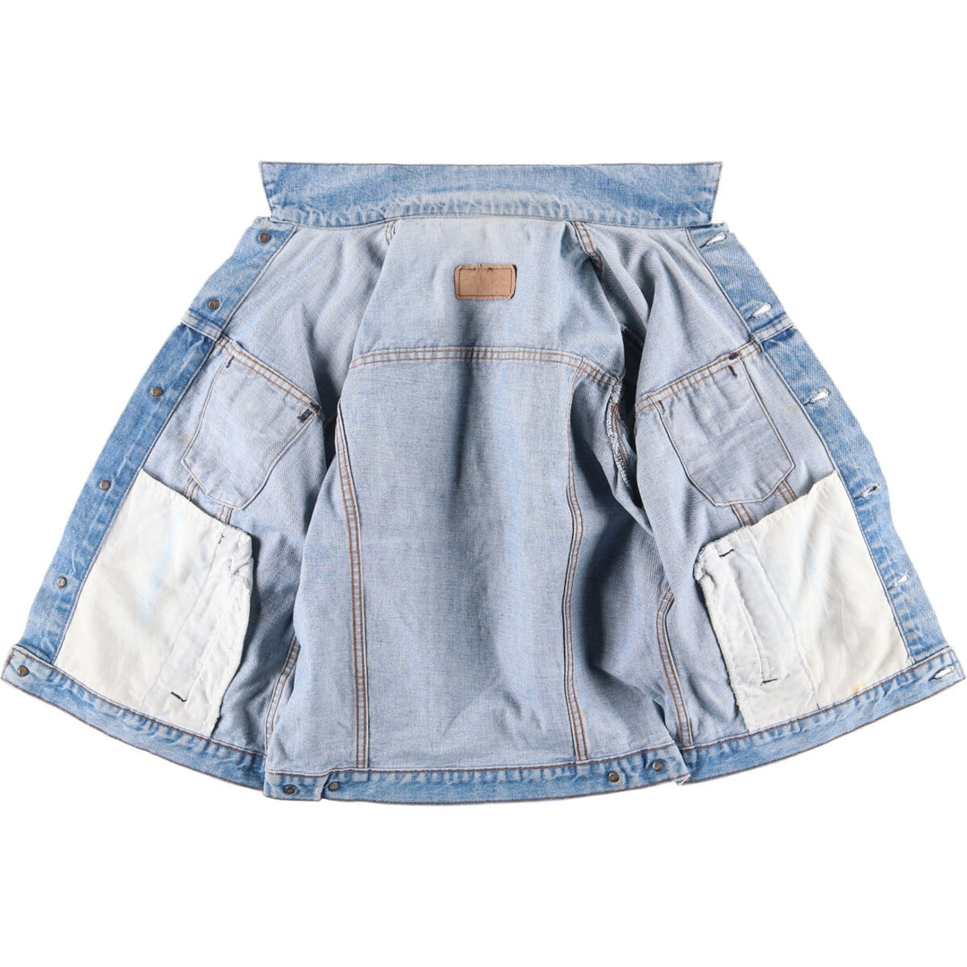 ~90'S Levi's denim jacket, denim jacket, men's size L, vintage cotton blue type Vintage Second Hand