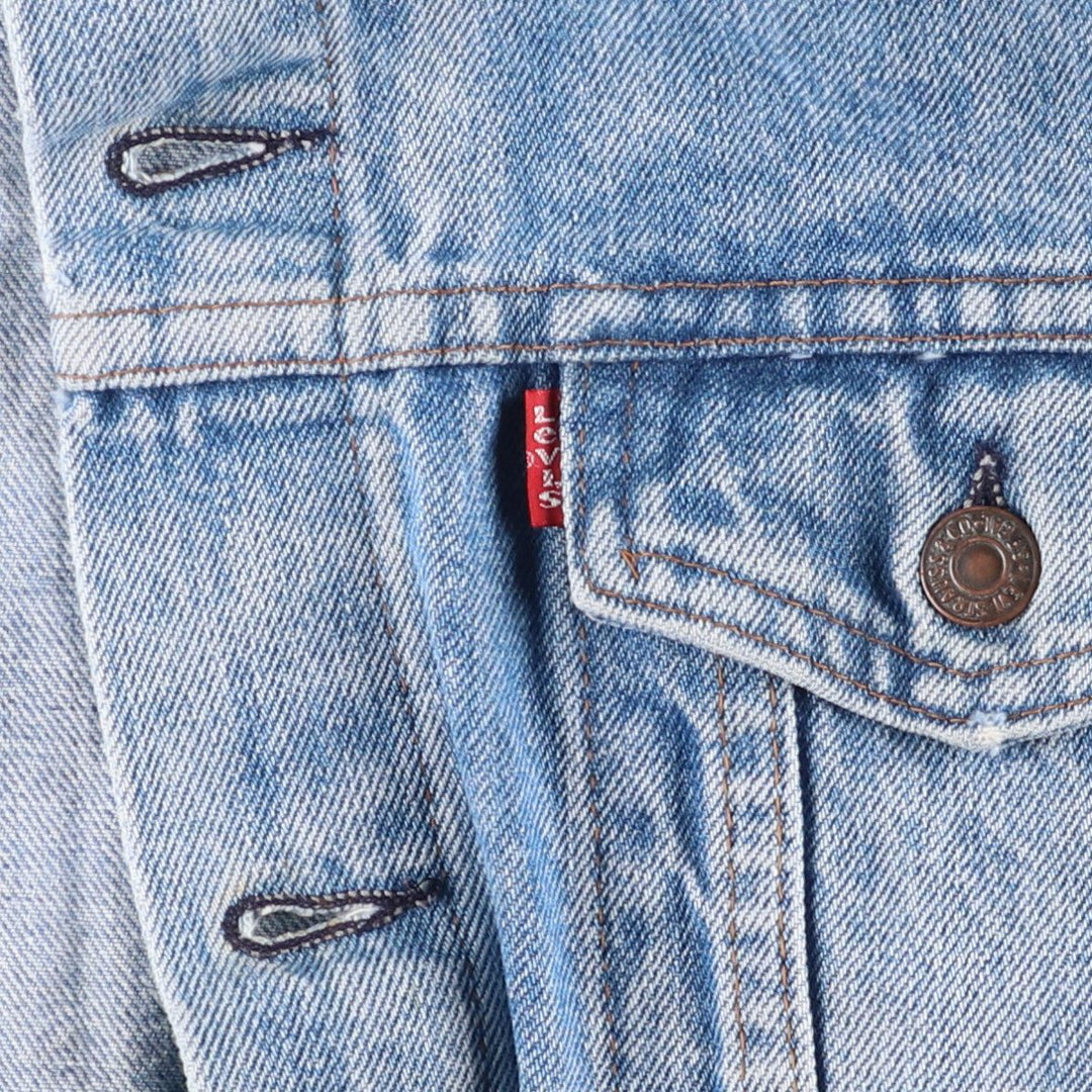 ~90'S Levi's denim jacket, denim jacket, men's size L, vintage cotton blue type Vintage Second Hand