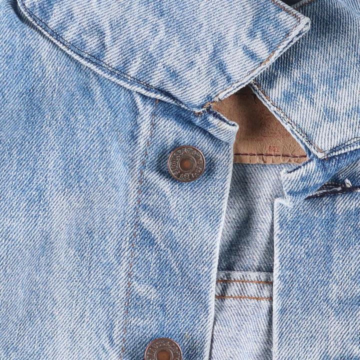 ~90'S Levi's denim jacket, denim jacket, men's size L, vintage cotton blue type Vintage Second Hand