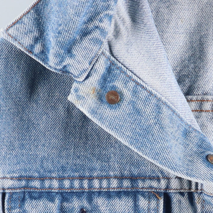 ~90'S Levi's denim jacket, denim jacket, men's size L, vintage cotton blue type Vintage Second Hand