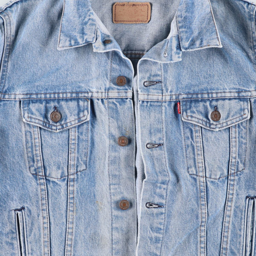 ~90'S Levi's denim jacket, denim jacket, men's size L, vintage cotton blue type Vintage Second Hand