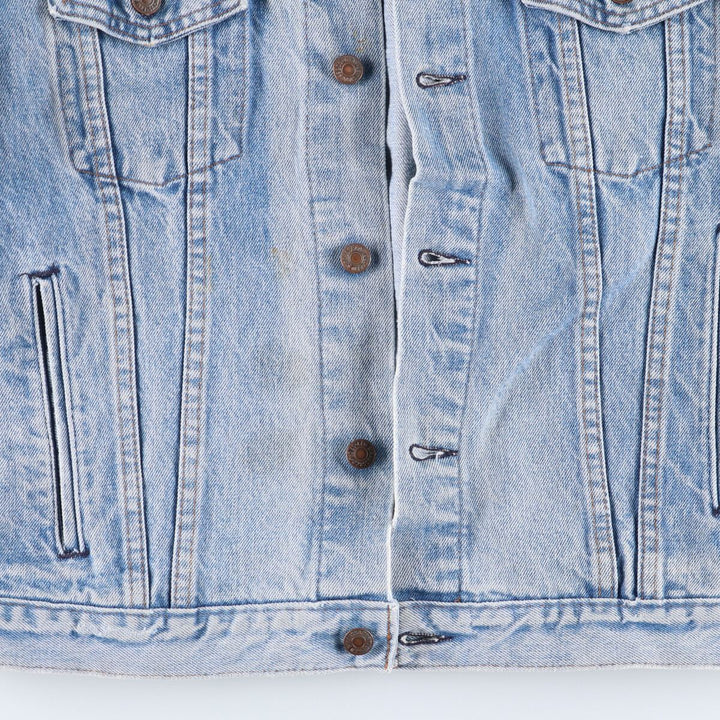 ~90'S Levi's denim jacket, denim jacket, men's size L, vintage cotton blue type Vintage Second Hand