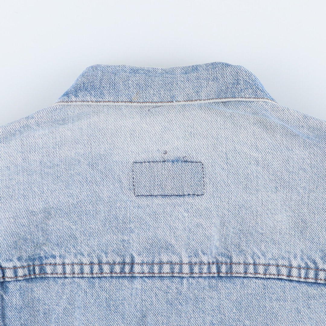 ~90'S Levi's denim jacket, denim jacket, men's size L, vintage cotton blue type Vintage Second Hand