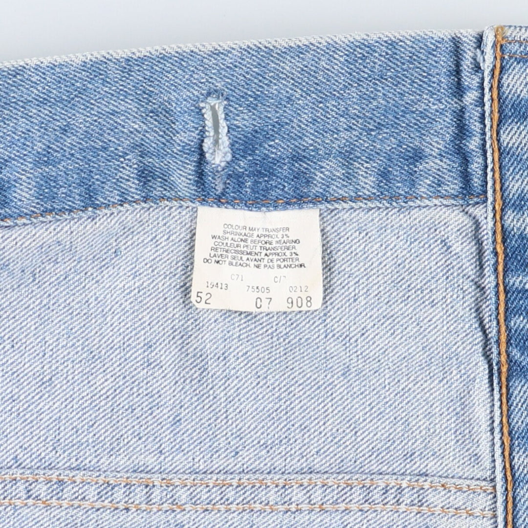 Vintage 80s-90'S Levi's 75505-0212 denim jacket, made in Canada, size L. cotton blue type Vintage Second Hand