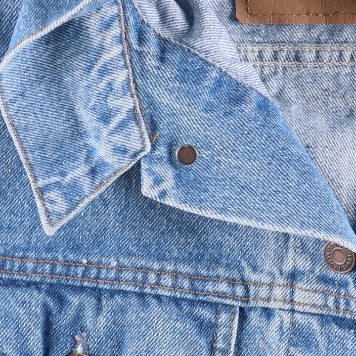 Vintage 80s-90'S Levi's 75505-0212 denim jacket, made in Canada, size L. cotton blue type Vintage Second Hand