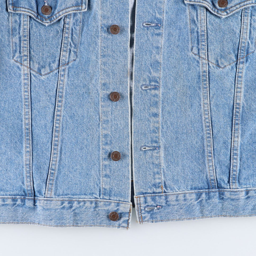 Vintage 80s-90'S Levi's 75505-0212 denim jacket, made in Canada, size L. cotton blue type Vintage Second Hand