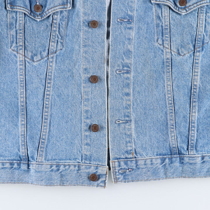 Vintage 80s-90'S Levi's 75505-0212 denim jacket, made in Canada, size L. cotton blue type Vintage Second Hand