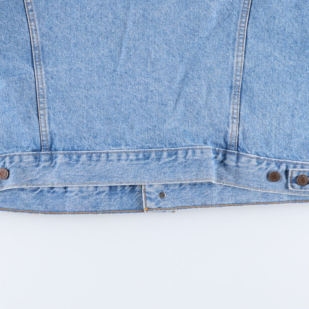 Vintage 80s-90'S Levi's 75505-0212 denim jacket, made in Canada, size L. cotton blue type Vintage Second Hand