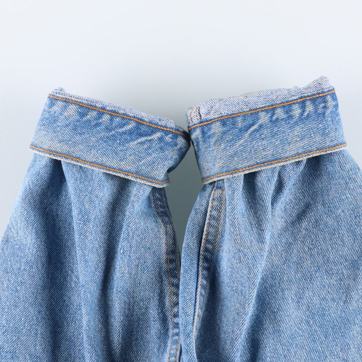 Vintage 80s-90'S Levi's 75505-0212 denim jacket, made in Canada, size L. cotton blue type Vintage Second Hand
