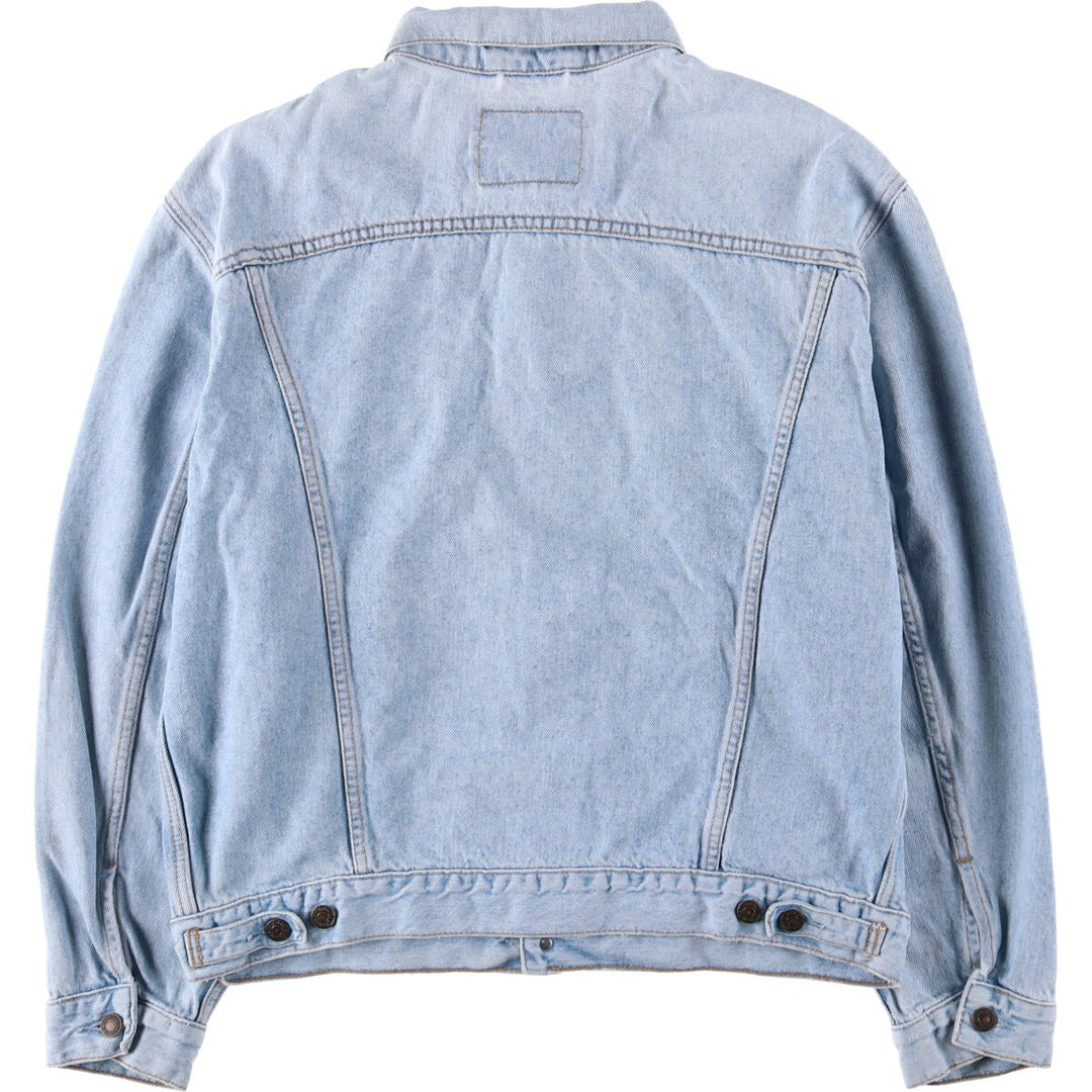 90'S Levi's 70503-0213 Denim Jacket, Men's XL, Vintage cotton blue type Vintage Second Hand